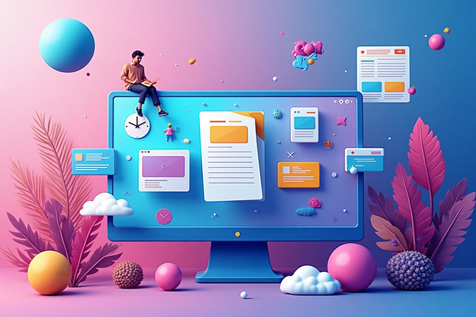 Sitebuddy AI skapar en professionell webbplats automatiskt — visar designprocessen steg för steg